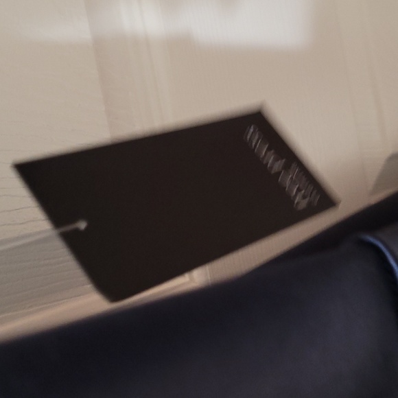 satin navy jumpsuit size Medium - Picture 4 of 6